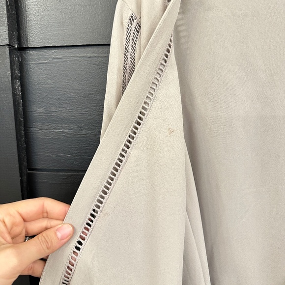 Dex crochet insert wrap front mini dress NWT - Picture 16 of 16